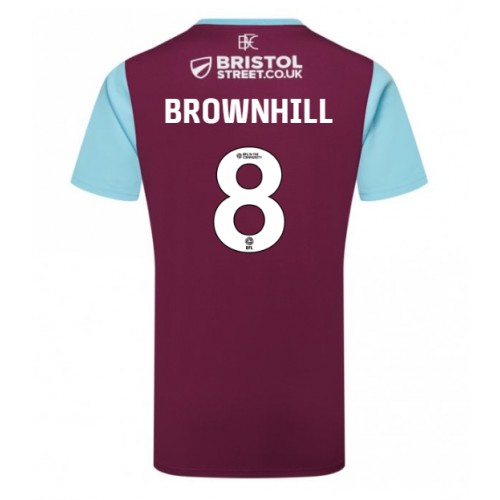 Burnley Josh Brownhill #8 Domaci Dres 2024-25 Kratak Rukav